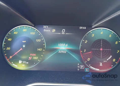 2020 Mercedes-Benz C 300 4Matic z USA, uszkodzony, nr VIN W1KWF8EB5LR598156